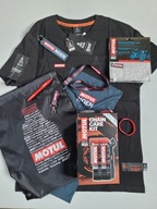Zestaw Motul do moto do konserwacji łańcucha, gadżety + T-shirt Diverse L