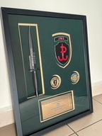 Pamiątkowe tablo Dowódcy Jednostki Wojskowej Komandosów WOŚP Lubliniec #326