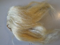 treska gumka blond złocisty wpinka 100% włos naturalny?