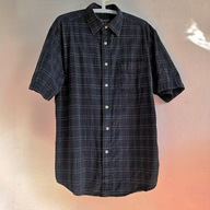 Koszula na wiosnę i lato Nautica Jeans 38 bawełna w kratę (K21)