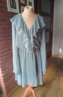 Max Mara cudowna a sukienka z falbaną 44 NOWA