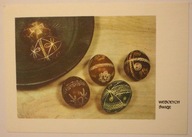 WESOŁYCH ŚWIĄT - PISANKI LUBELSKIE - PISANE WOSKIEM, CZYSTA, 1968 rok