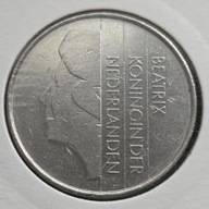 *HOLANDIA [0221]*2 1/2 guldena 1986 Królowa Beatrycze, *bok z inskrypcją