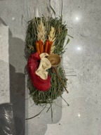 Sianko bożonarodzeniowe ozdobione