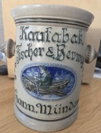 Kamionkowy pojemnik na tabakę Kautbak Fischer@Herwig