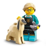 LEGO MINIFIGURKA 71045 - NOWA Groomerka z Psem NIEOTWIERANA TANIO !!
