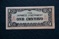 Banknot Japonia okupacja 1 centavo !!!