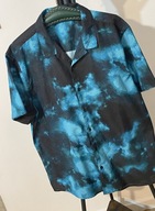 K Koszula Peaacocks typu hawajskiego artystyczny wzór rozmiar XL