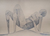 ZDZISŁAW BEKSIŃSKI RYSUNEK