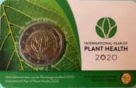 2 euro Belgia Rok Zdrowia Roślin 2020 BLISTER MENNICZA!!!
