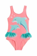 Strój kąpielowy delfinki H&M r. 134/140
