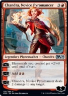 MTG Chandra, Novice Pyromancer uncommon M20