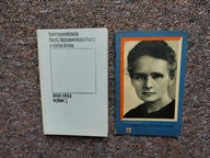2x KORESPONDENCJA Z CÓRKĄ IRENĄ WYBÓR MARIA SKŁODOWSKA CURIE /FIZYKA CHEMIA