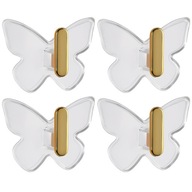 HACZYKI SAMOPRZYLEPNE MOCNE WODOODPORNE WIESZAKI HAKI UCHWYTY 4 SZT.