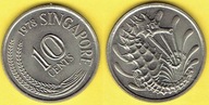 Singapur 10 Cents 1978 r.