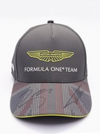 Czapka zespołu Aston Martin z autografami Fernando Alonso i Lanca Strolla