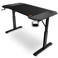 Biurko Gamingowe Regulowane 120x60cm Wysokość 56-79cm VECTOR TREX E-SPORTS