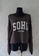 Made In Italy damska bluzka/bluza SWITCH z printem UNI