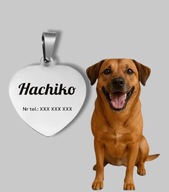 Identyfikator adresówka Grawer Serce lokalizator imiennik