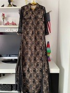 1 koronkowa długa maxi super trush s/M retro