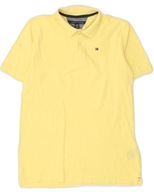 TOMMY HILFIGER bluzka koszulka polo NOWA 176 żółta