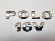 ZNACZEK EMBLEMAT NAPIS LITERY LITERA TYŁ NA KLAPĘ 26MM VW 6N 9N IV POLO 16V
