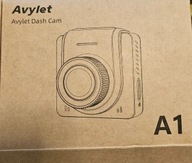 Avylet A1 kamera samochodowa WiFi 2K z aplikacją, GPS czarny