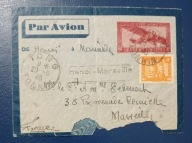 LOT SAMOLOTOWY HANOI-MARSYLIA 1940 ROK STAN DST