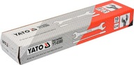 YATO ZESTAW KLUCZY PŁASKICH NA PŁACHCIE KLUCZE PŁASKIE 6-27mm 10szt.