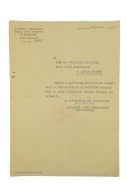 DYREKCJA KOLEI PAŃSTWOWYCH PKP WARSZAWA PISMO 1935 r. ZOBACZ!