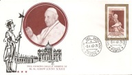 WATYKAN POSTE VATICANE -koperta FDC -1963 rok