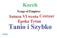 Forge of Empires FOE Tytan Wrota Centaur Korch