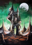 Obraz olejny "Ostatnia droga" RN 50x70cm