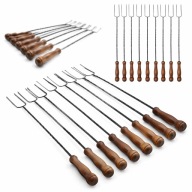 KIJE NA OGNISKO GRILL PALENISKO WIDELCE DO KIEŁBASY 120 CM 10 SZT GRILL z