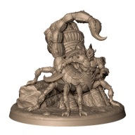 Scorpion Man Człowiek Skorpion Potwór Druk 3D Królowie Grobowców