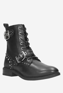 WOJAS BOTKI 39 SKÓRZANE CZARNE DAMSKIE SKÓRA NATURALNA NOWE JESIEŃ 2025