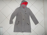 ŚLICZNY jak NOWY PŁASZCZ KAPTUR r L XL 40 42 na 176