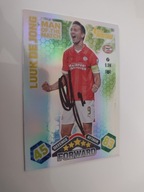 Karta topps matach autograf PSV Eindhoven Luuk De Jong Europa League