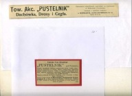 Reklama Prasowa z lat 30 uw-PUSTELNIK 2 x