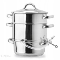 Hoffman sokownik 8L srebrny stalowy do owoców parowy na indukcję gaz