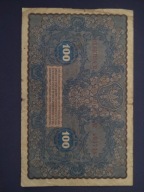100 marek polskich 1919 seria R średni stan (B8)