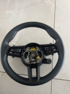 IDEALNA KIEROWNICA SKÓRA PORSCHE TAYCAN 9J CARRERA 992 GTS MACAN GRZANA