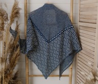 Ciepła chusta mozaikowa - Tessera