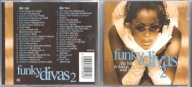 2CD VARIOUS - FUNKY DIVAS 2 (THE BEST IN DANCE, SOULN & SWING)