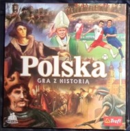 Gra planszowa Polska z historią Trefl, historyczna rodzinna historia polski
