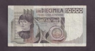 Włochy - banknot - 10000 Lira 1976 rok