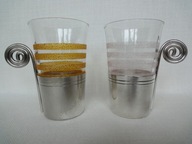 CRONWIN koszyczki uchwyty + szklanki 2 szt