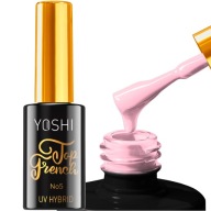 YOSHI TOP FRENCH NO WIPE TOP HYBRYDOWY PÓŁTRANSPARENTNY 05 10 ml