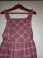 Primark śliczna sukienka z szelkami 116/122