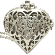 Zegarek, Naszyjnik, Wisiorek - Serce nr.749